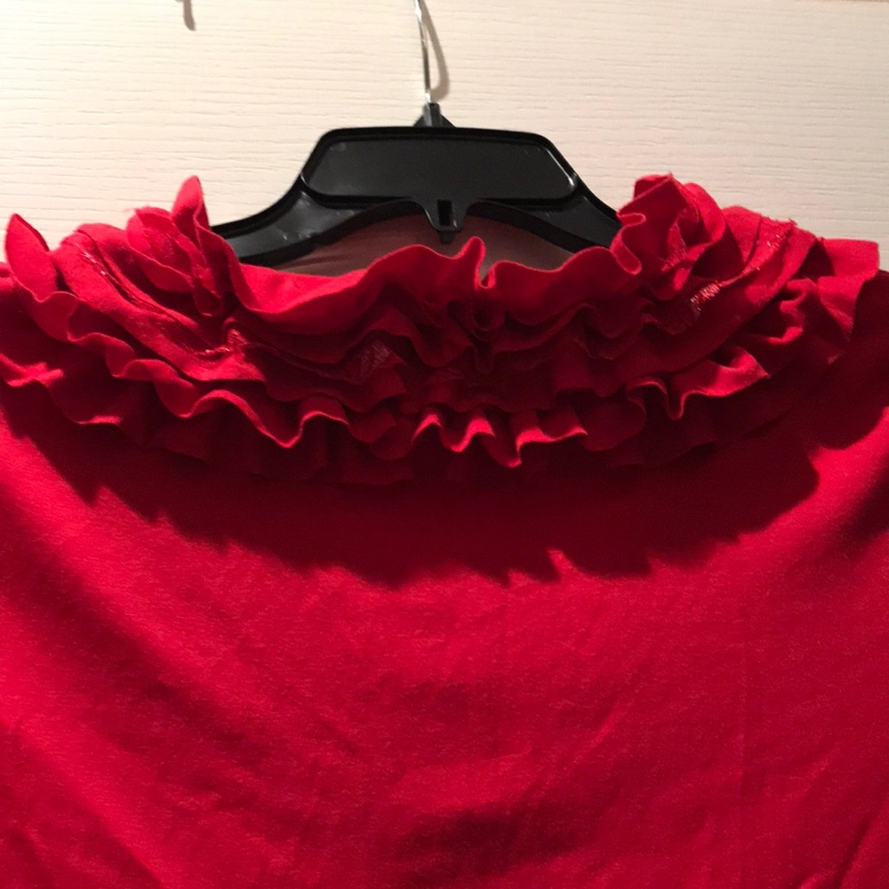 Women’s Ruffled Sweater - Picture 3 of 4
